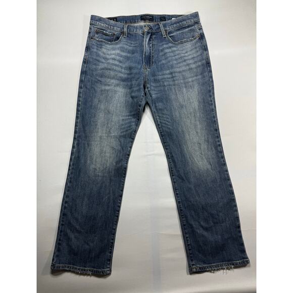 Lucky Brand Men's 363 Vintage Straight Leg Blue Denim Jeans - Size 34x30 (35x29) - Picture 1 of 6